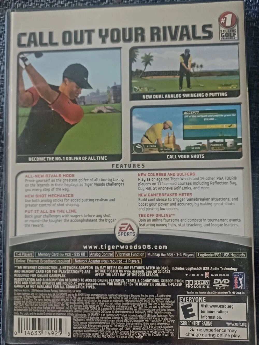 Tiger Woods PGA Tour 06 - Red